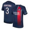 Maillot de Supporter Paris Saint-Germain 2023-24 Kimpembe 3 Domicile Pour Homme